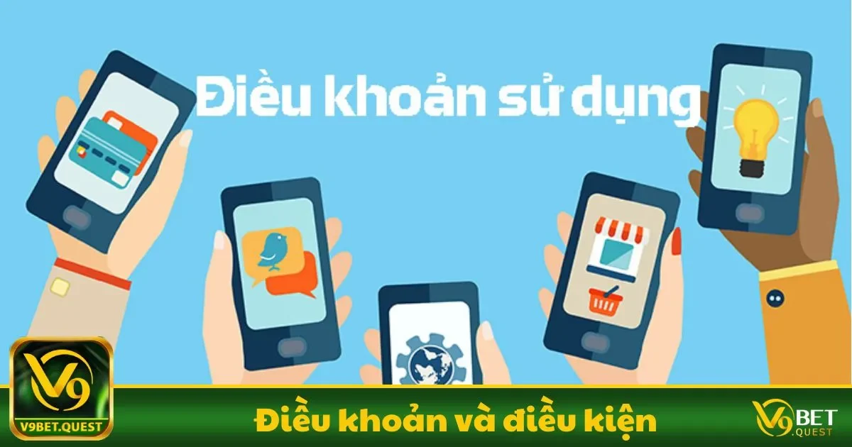 Điều Khoản Và Điều Kiện V9BET: Nền Tảng Minh Bạch 2 Quy định về tài khoản và bảo mật thông tin tại V9BET