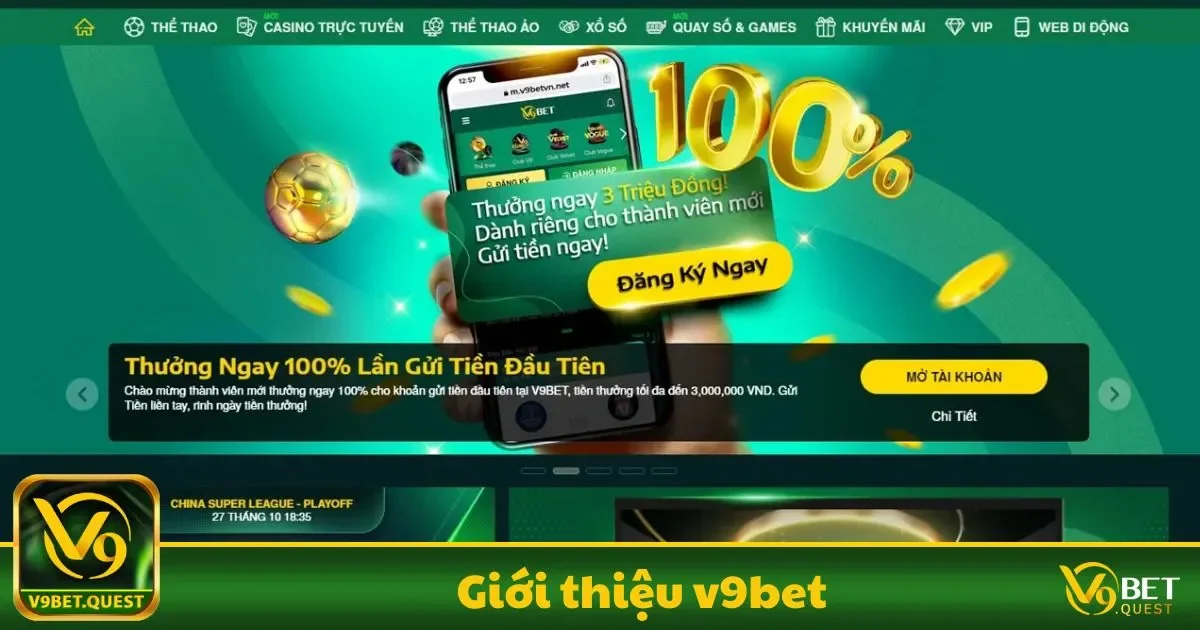 Giới Thiệu V9BET - Định Nghĩa Mới Về Giải Trí Trực Tuyến 2 Những sản phẩm và dịch vụ đặc sắc tại V9BET